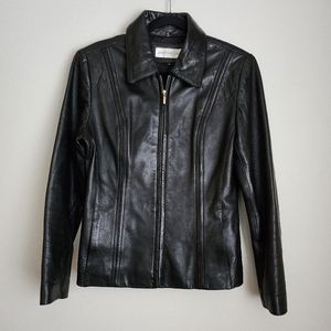 Jones New York Leather Jacket